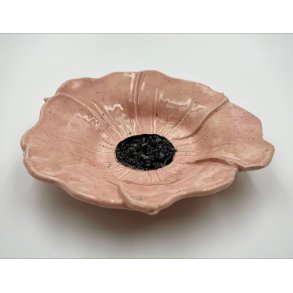 Blomsterfad - Lyserd med mrke pletter