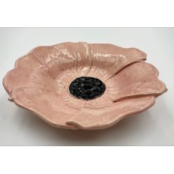 Blomsterfad - Lyserd med mrke pletter