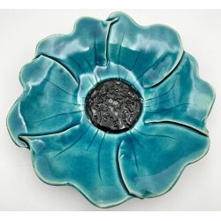 Blomsterfad - Tyrkis hav