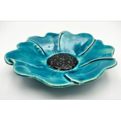 Blomsterfad - Tyrkis hav