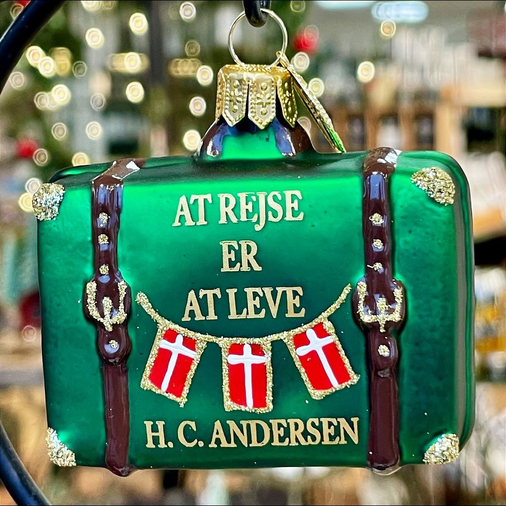 Brink Nordic - Julepynt - Kuffert HC Andersen - 6 cm