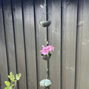 Vindspil - ble ophng med klokke