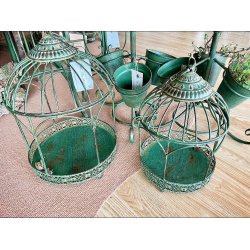 Fuglebur i jern til dekoration - Flere st�rrelser