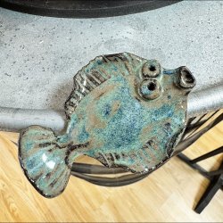 Fladfisk med Magnet