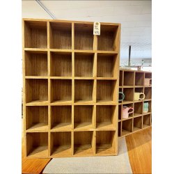 Moss Kop Reol, fyrretr�, natur, 44x10x63 cm