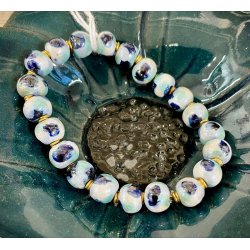 Perlearmb�nd - Elastik - Boheme