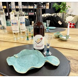 Fisketallerken  - Nefritgrn mat