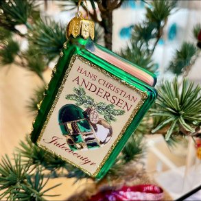 Brink Nordic - Julepynt - HC Andersen bog 6cm DK