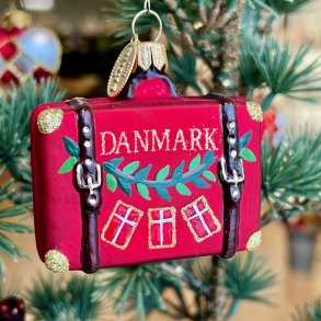 Brink Nordic - Julepynt - Kuffert 6cm DK