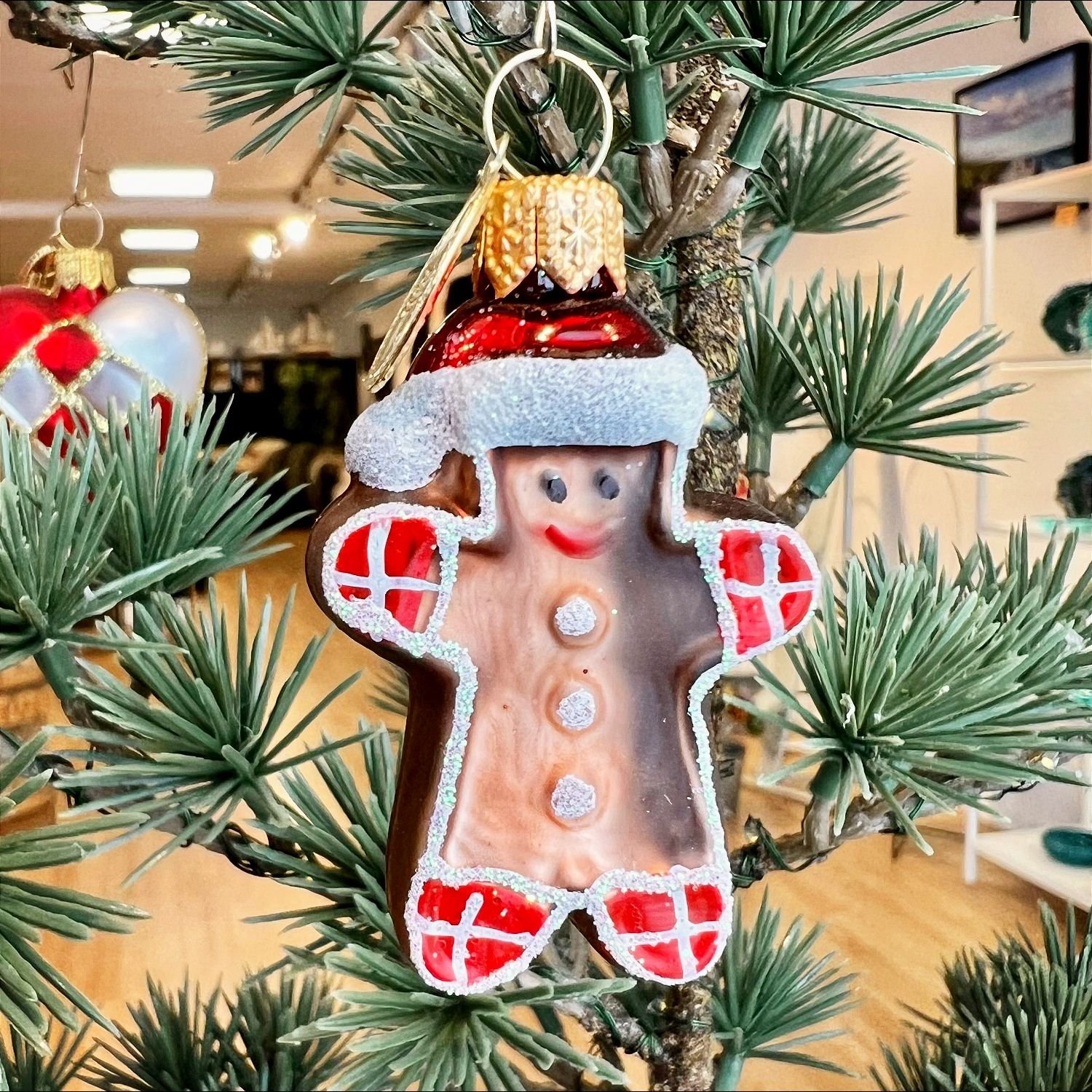 Brink Nordic - Julepynt - Honningkage mand - 4cm.