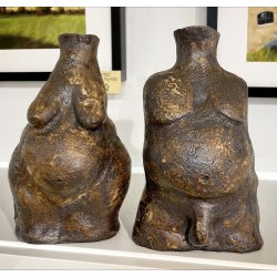 Keramik skulptur - Far