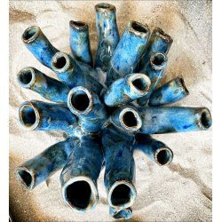 Abstrakt hav skulptur 